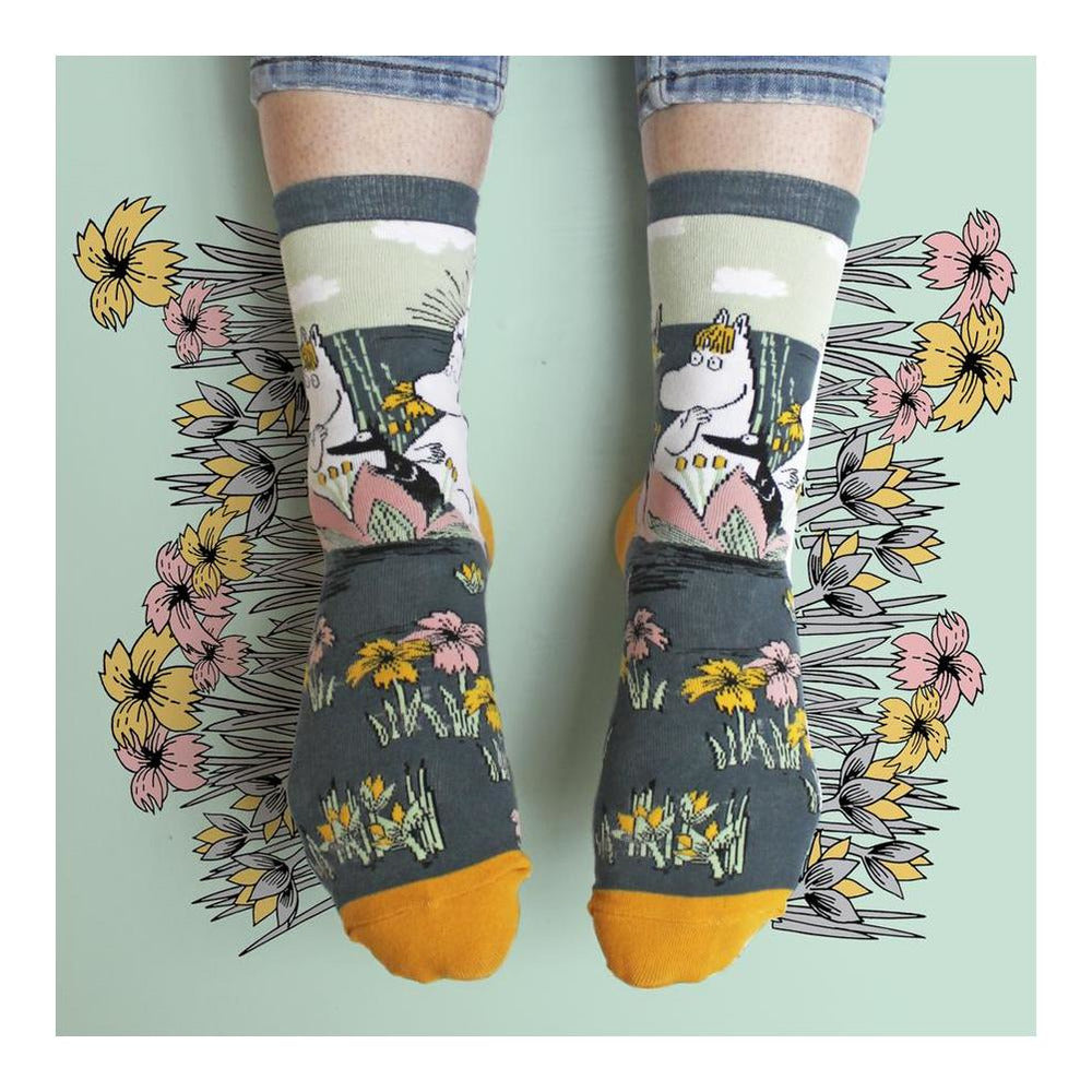 Socks Moomin Lotus