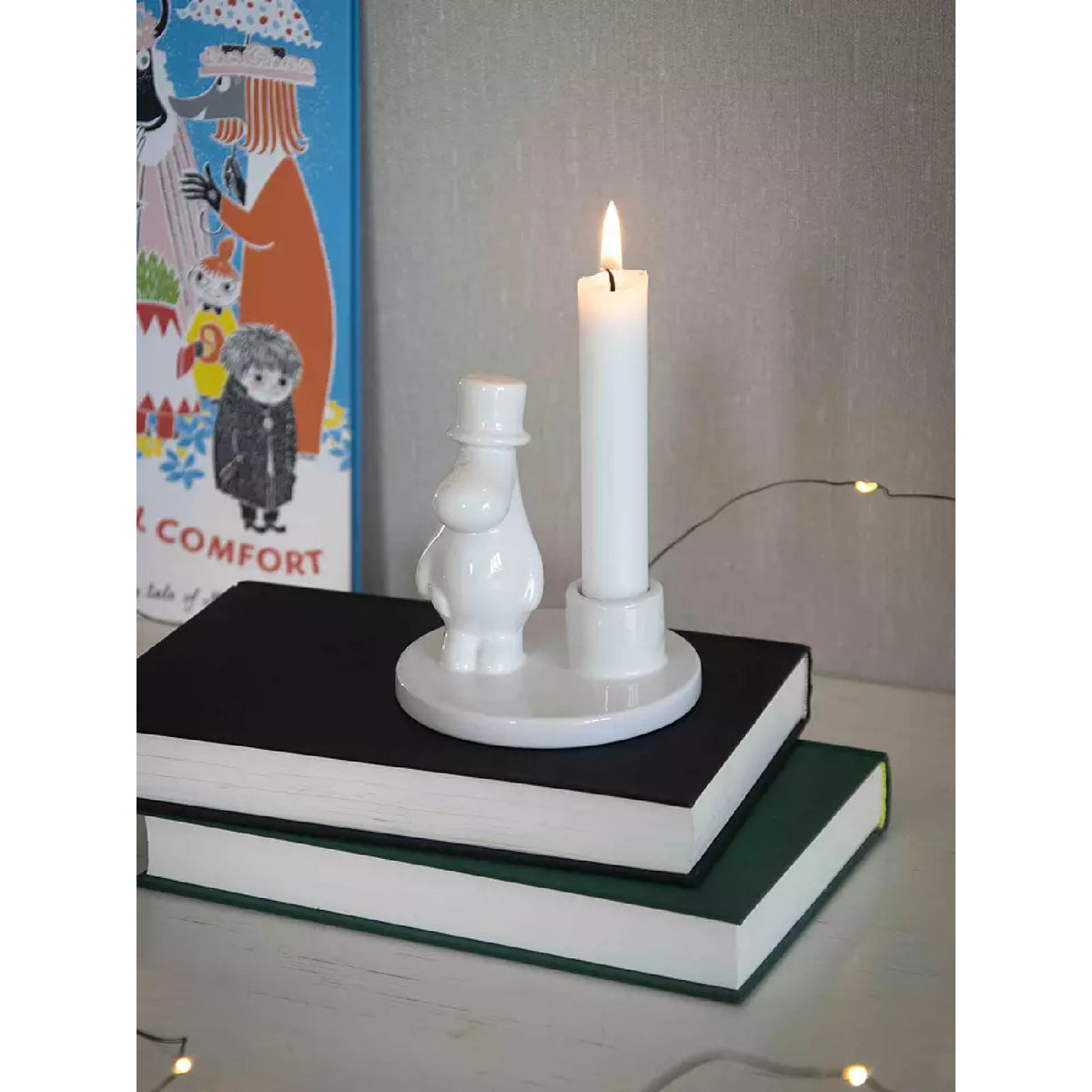 Ceramic Candle Holder Moominpappa