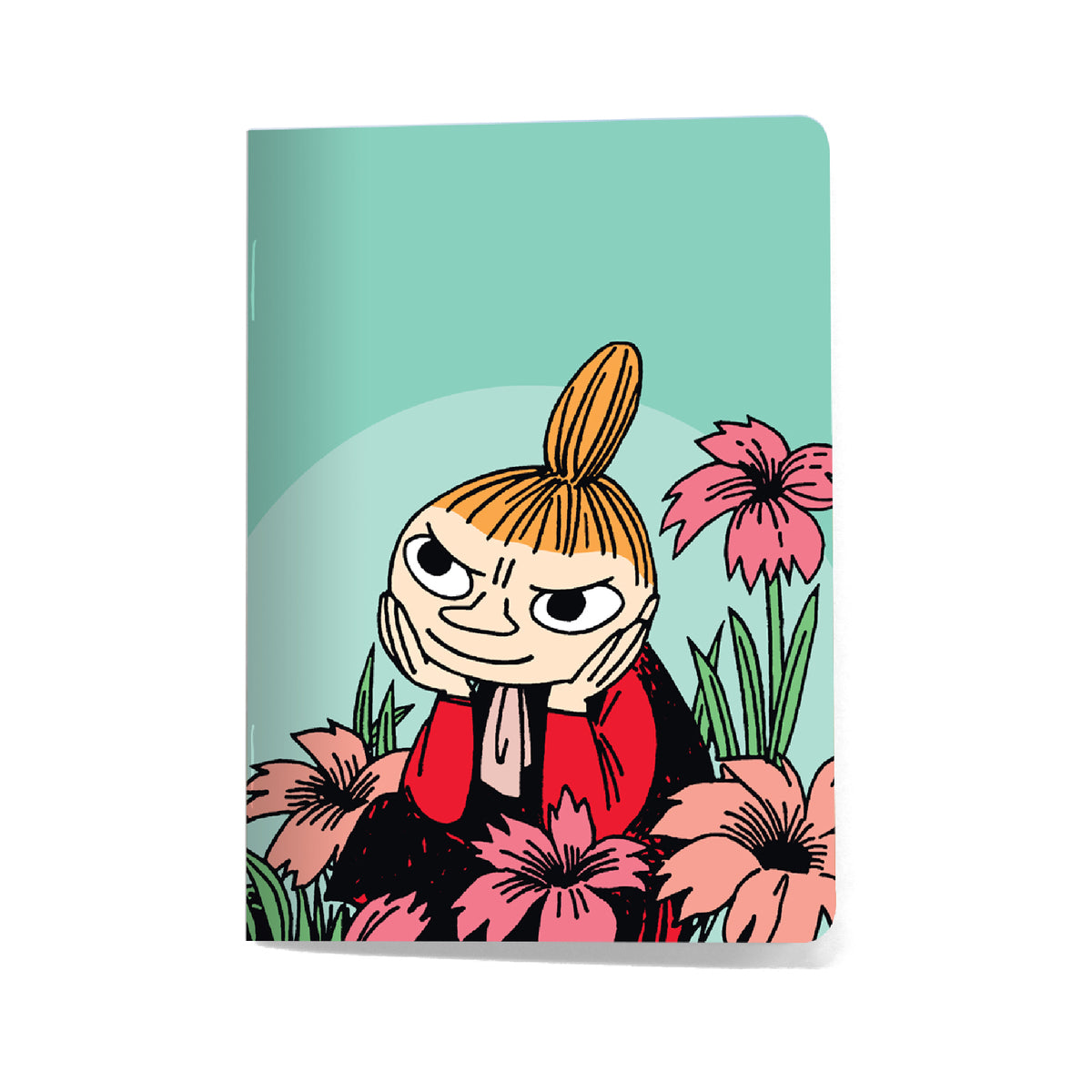 Moomin Mini Notebook Little My &amp; Flowers