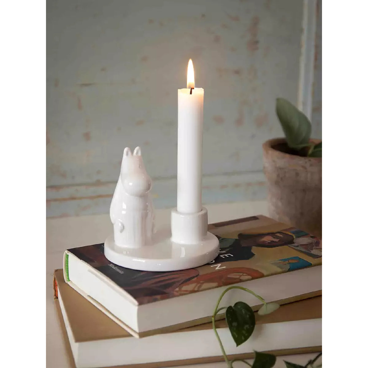 Ceramic Candle Holder Moominmamma