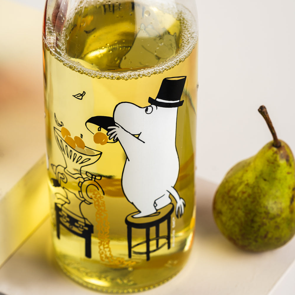 Moomin Glass Bottle 1 L Fruits