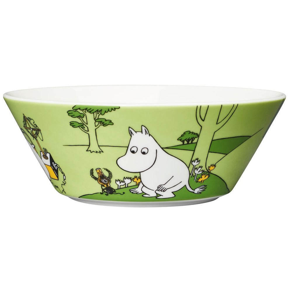 Moomin Bowl Moomintroll Grass Green - .