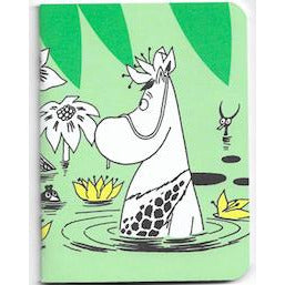 Moomin Mini Notebook In The Pond - .