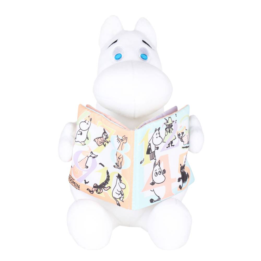Moomin Plush Toy with Book 23 cm