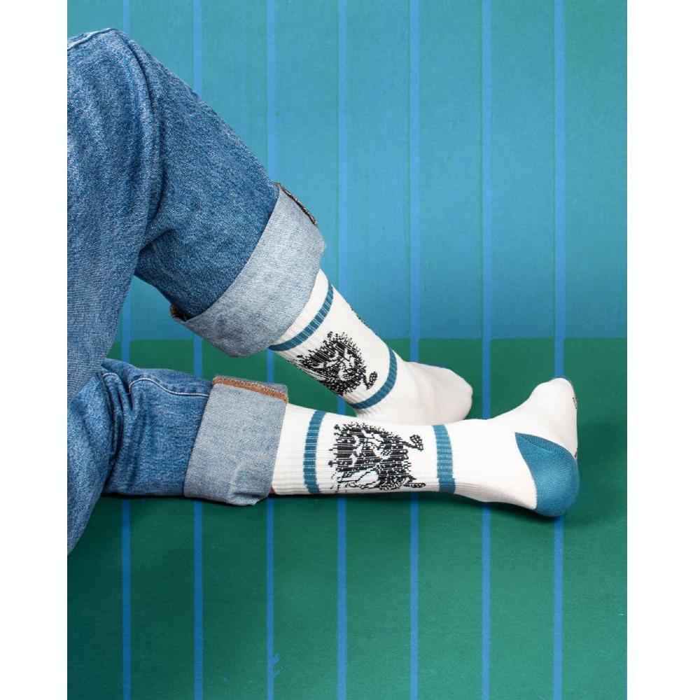 Moomin Socks Retro Stinky White