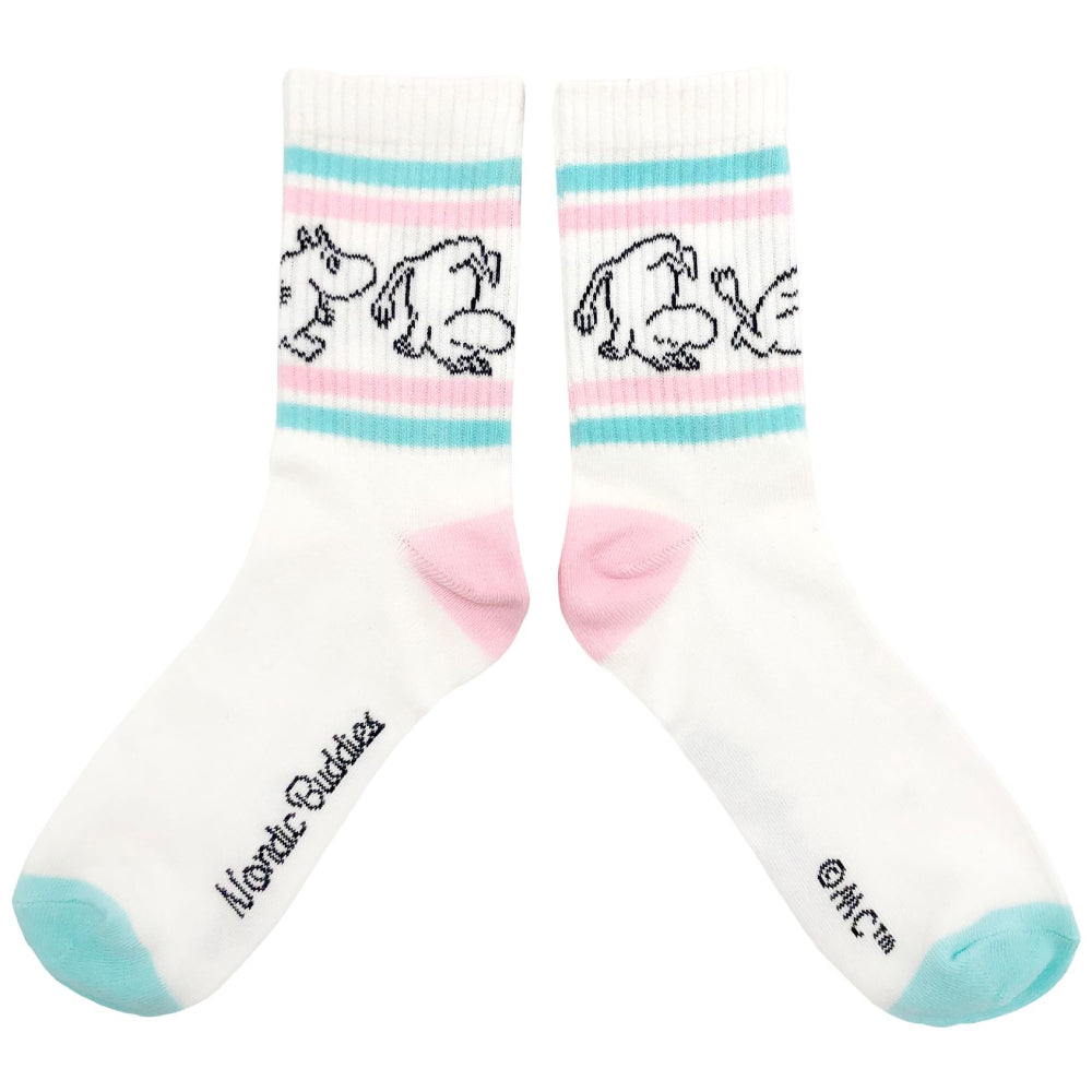Moomin Socks Retro Moomintroll cartwheel