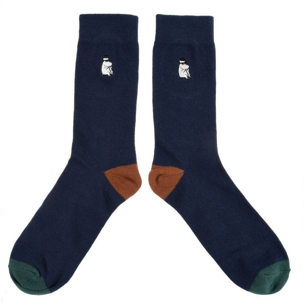 Moomin Socks Moominpappa Embroidery