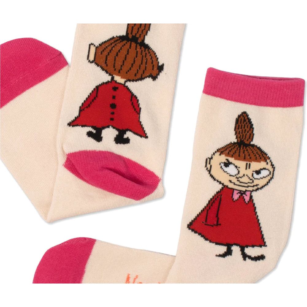 Moomin Socks Little My Beige