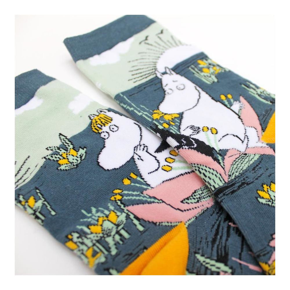 Socks Moomin Lotus