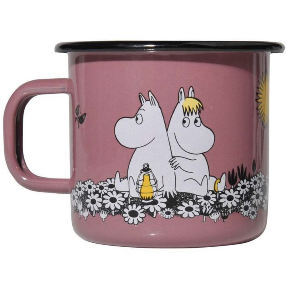 Moomin Enamel Mug 3.7 dl Together Forever Pink - .