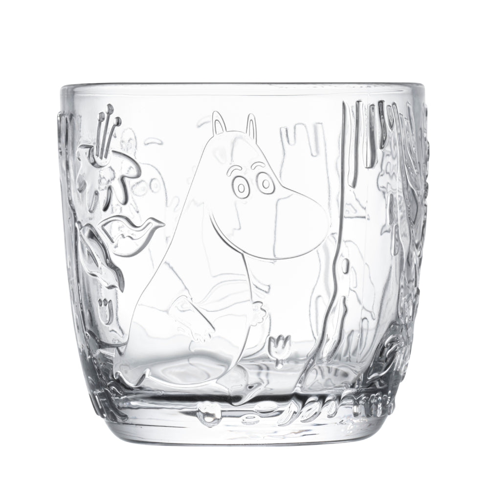 Moomin Clear Glass Tumblers 2-pack 28 cl