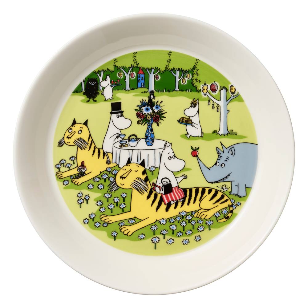 Moomin Summer Plate 2023 Garden Party