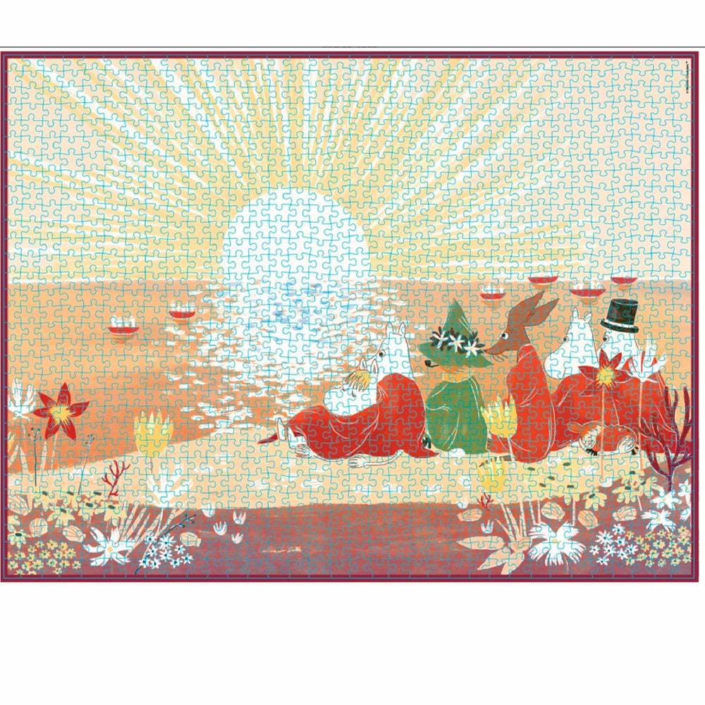 Moomin Art Puzzle 1000 Pieces Sunset