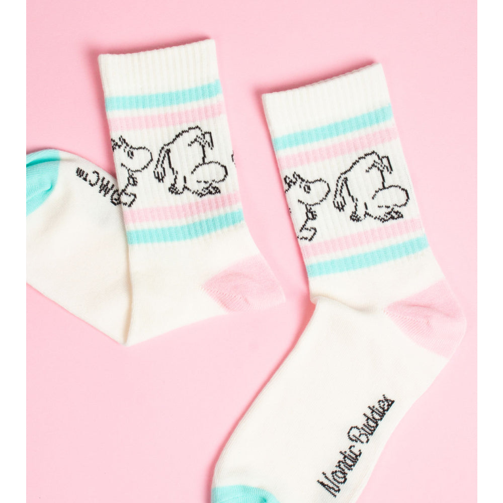 Moomin Socks Retro Moomintroll cartwheel