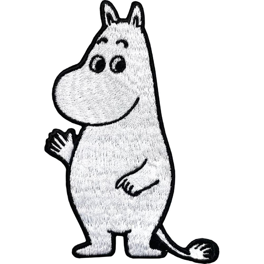 Moomintroll Pattern Moomintroll Sew On Patch - The Official Moomin Shop - United Kingdom
