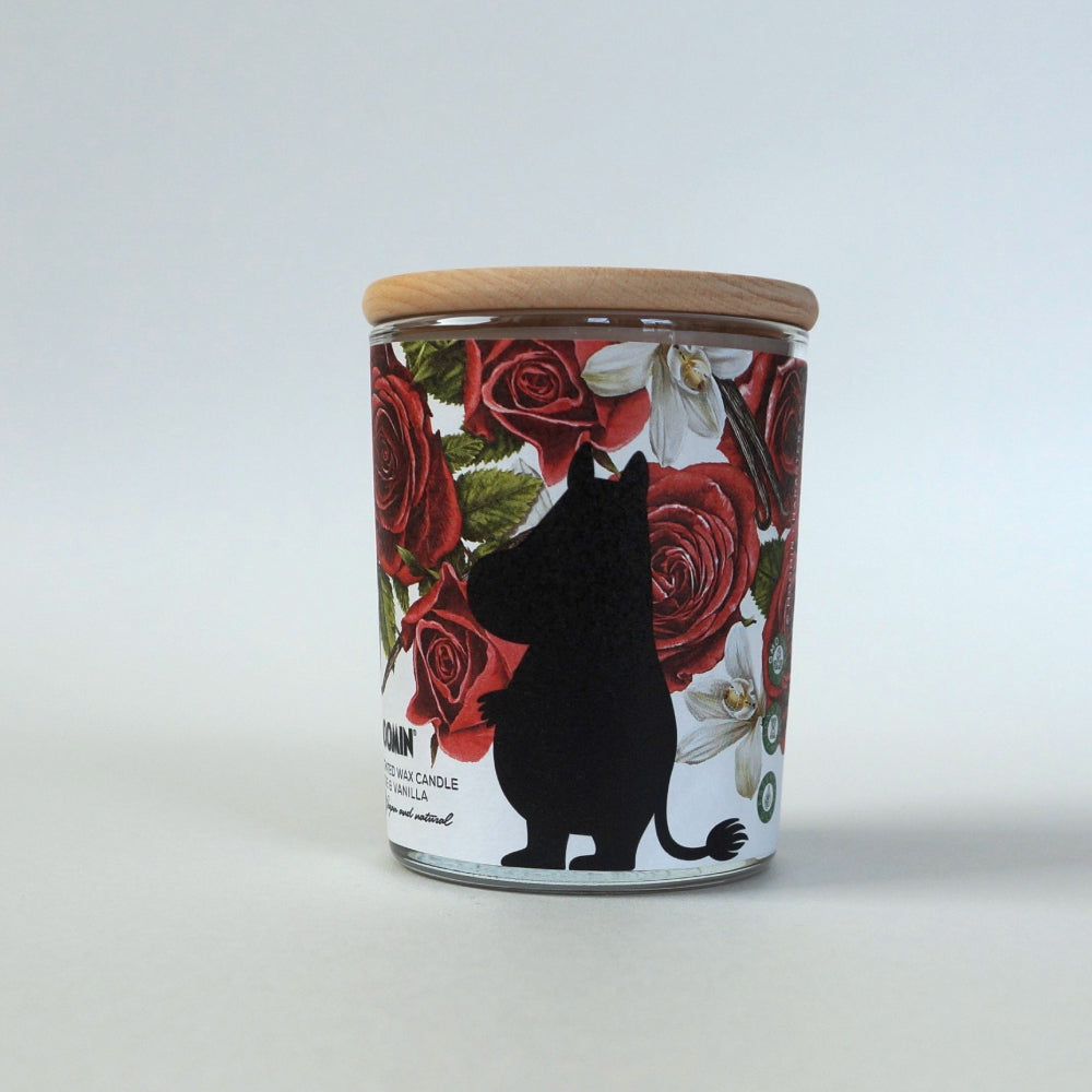 Moomin Scented Candle Rose &amp; Vanilla