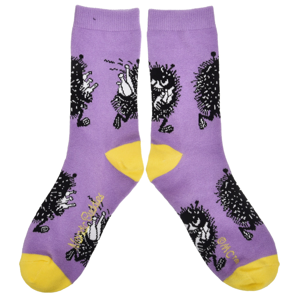 Moomin Socks Stinky Getaway Purple