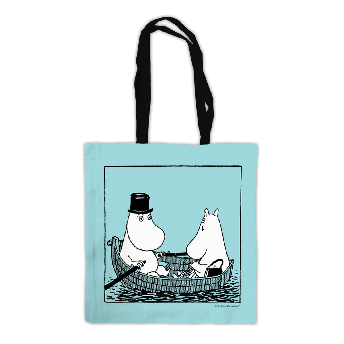 Tote Bag Moominpappa And Moominmamma In A Boat