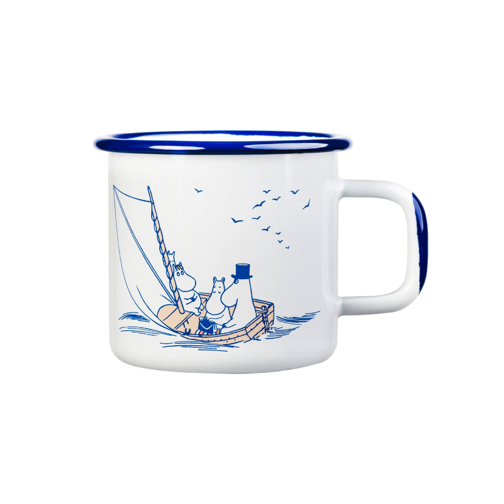 Moomin Enamel Mug 3.7 dl Sailors