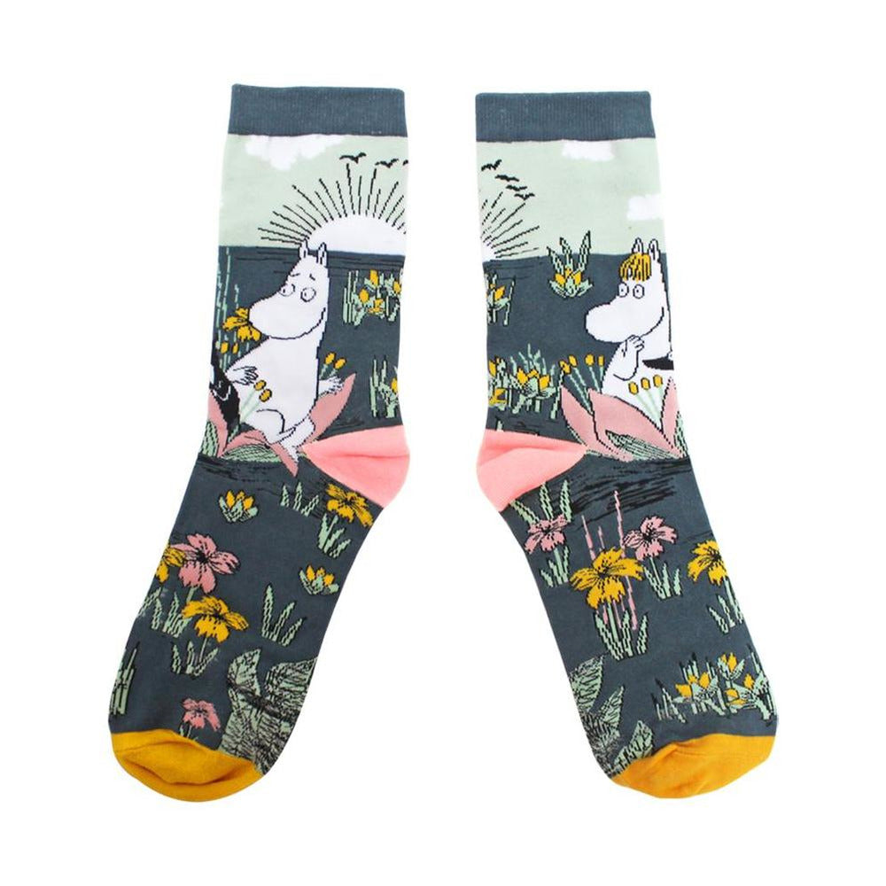 Socks Moomin Lotus