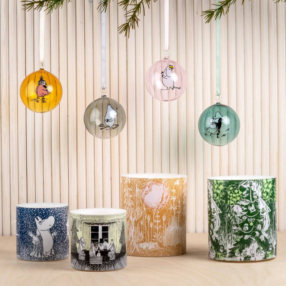 Moomin Originals Decoration Bauble 4 set