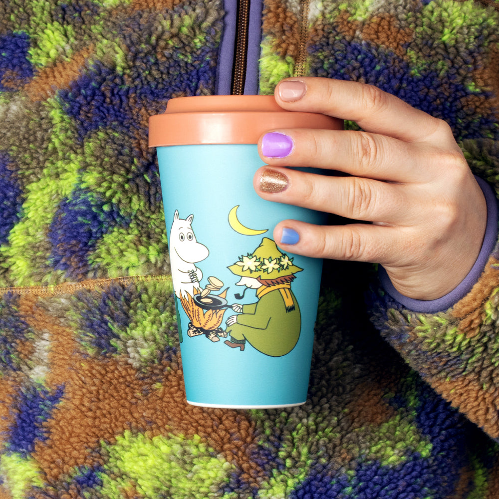 Take Away Mug Moomintroll and Snufkin Camping