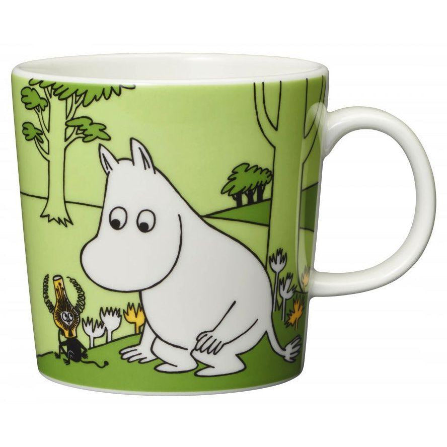 Moomin Mug Moomintroll Grass Green - .