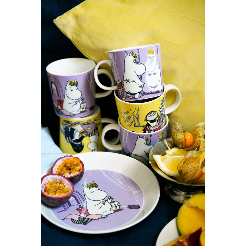 Moomin Plate Snorkmaiden Lilac - .