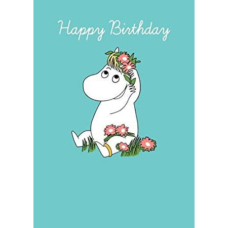 Birthday Card Snorkmaiden Turquoise - .