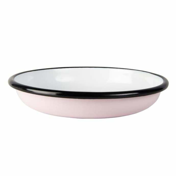 Moomin Enamel Plate Snorkmaiden Pink - .