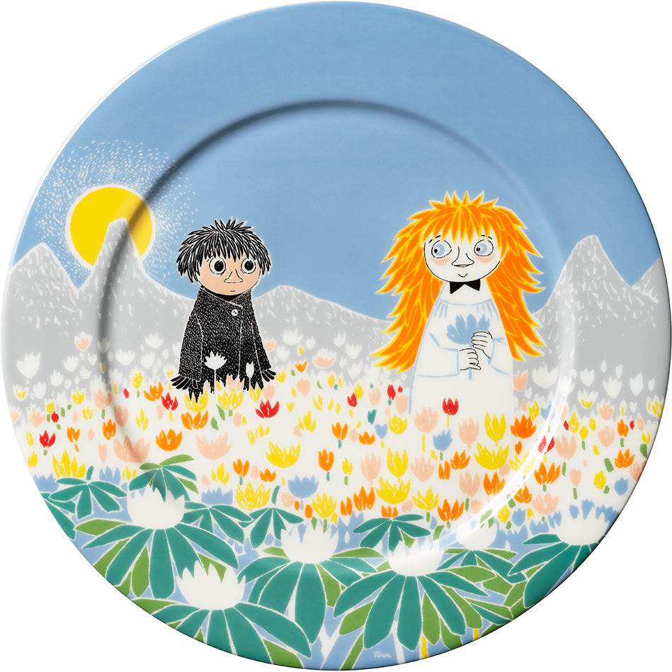 Moomin Friendship Serving Plate large - .