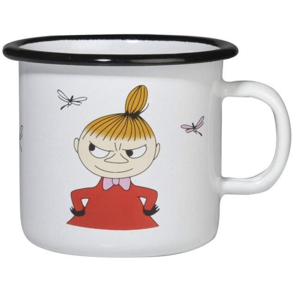 Moomin Enamel Mug 2.5 dl Little My - .