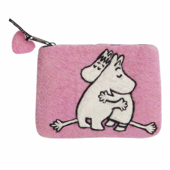 Felted Purse Moomin Love Pink - .