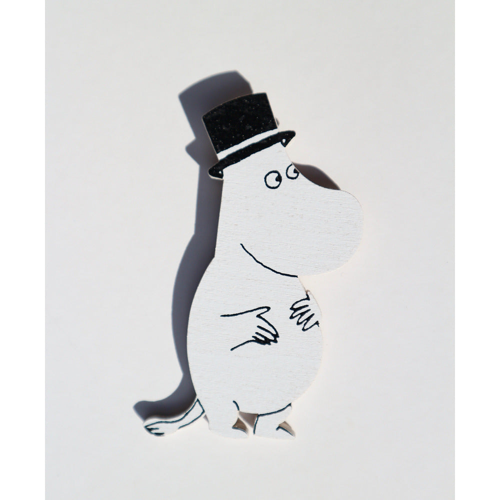 Wooden Magnet Moominpappa - .