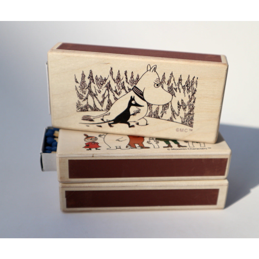 Wooden Match Box Winter - .