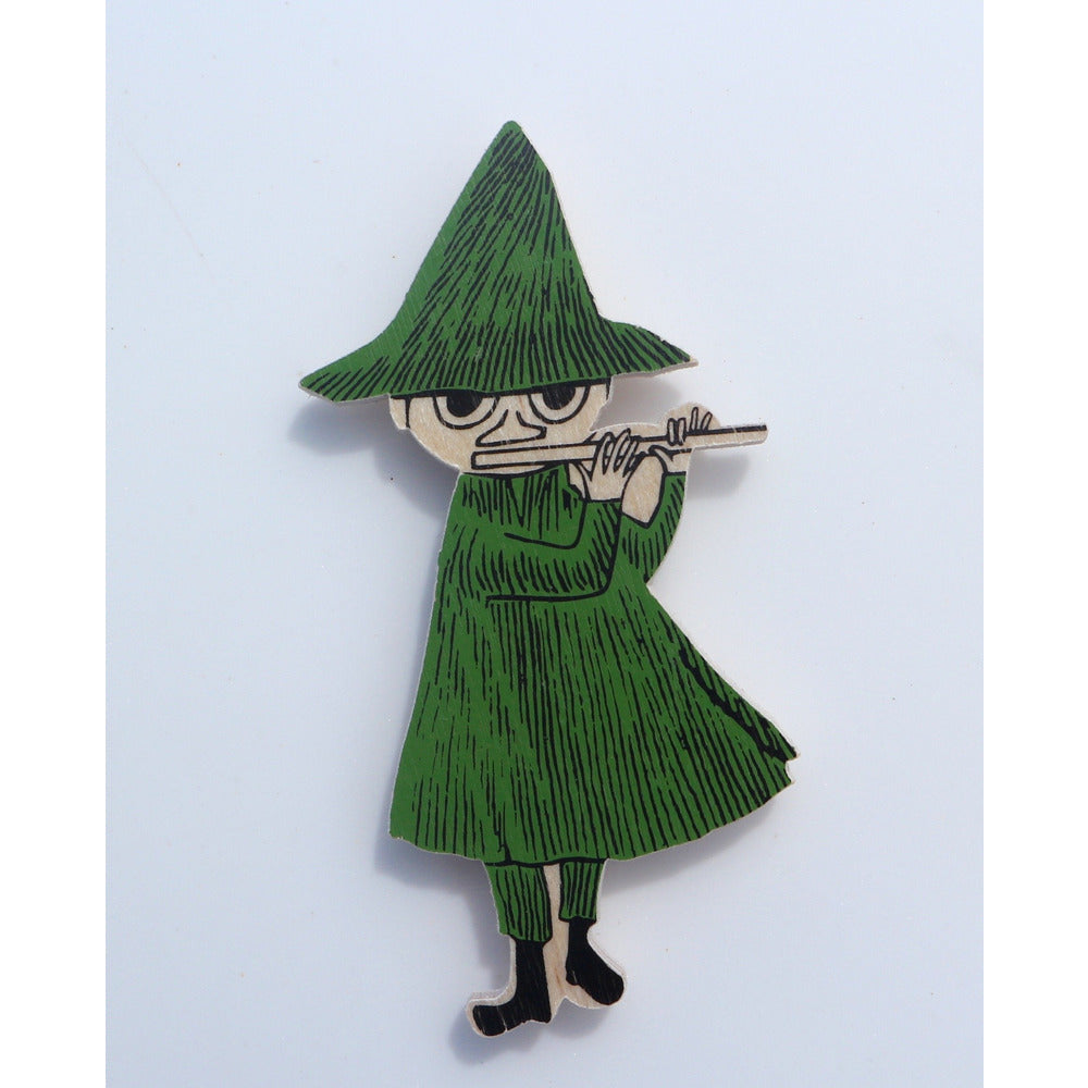 Wooden Magnet Snufkin - .