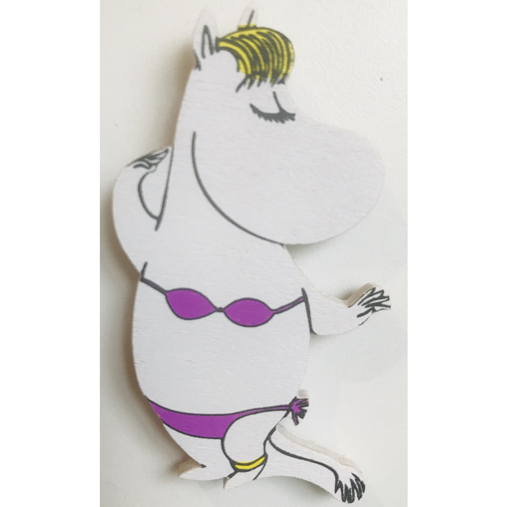 Wooden Magnet Snorkmaiden In A Bikini - .