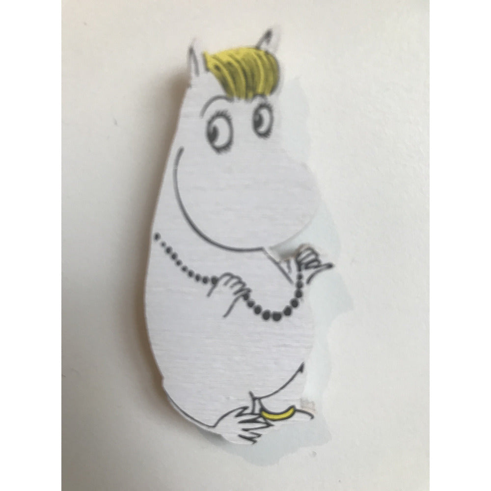 Wooden Magnet Snorkmaiden With Jewellery - .