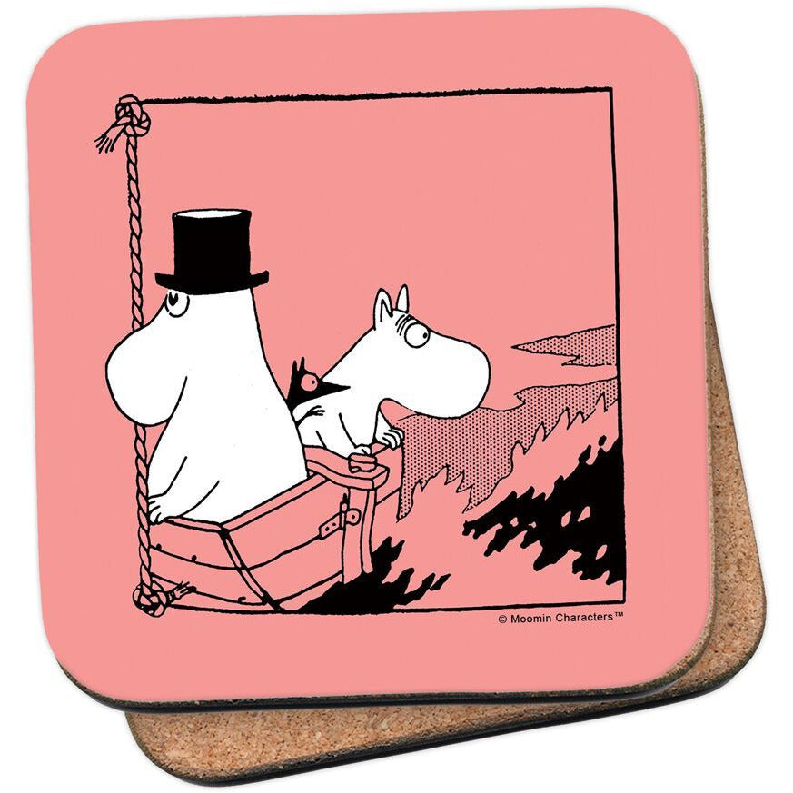 Coaster Moomintroll And Moominpappa In A Boat - .