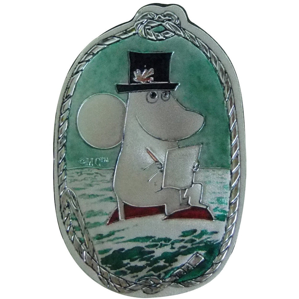 Metal Moomin Magnet Moominpappa - .