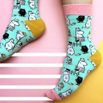 Moomin Family Printed Socks - .