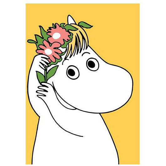 Greeting Card Snorkmaiden Yellow - .