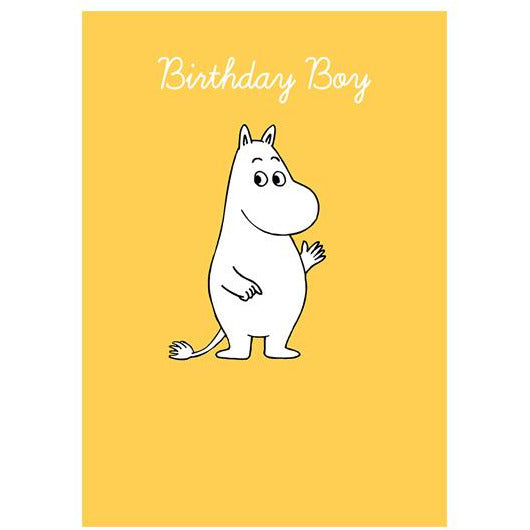 Birthday Boy Moomintroll Yellow - .
