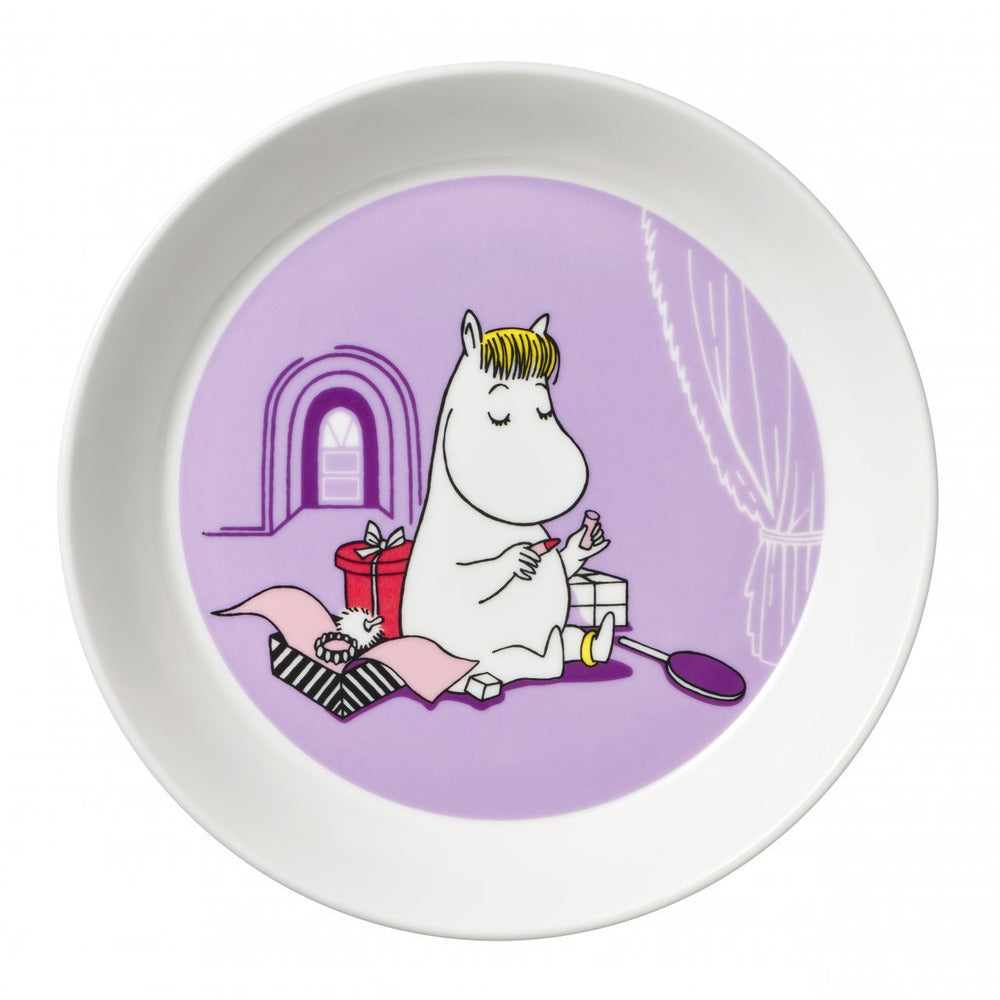 Moomin Plate Snorkmaiden Lilac - .