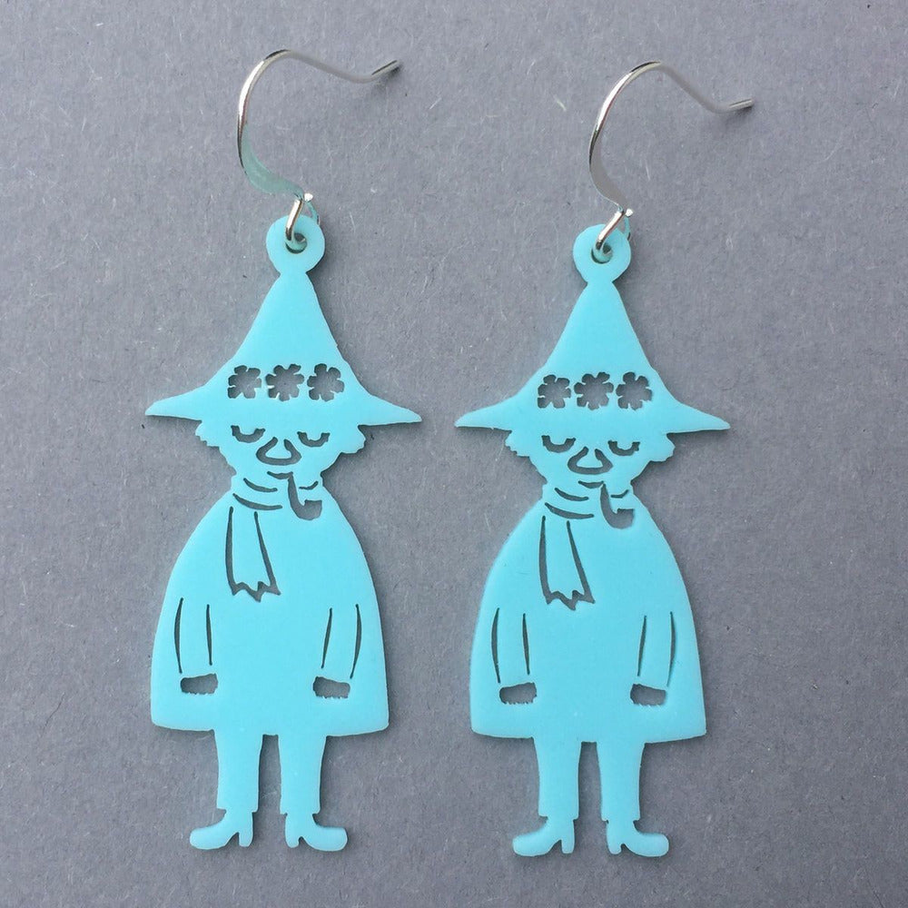 Snufkin Earrings Turquoise