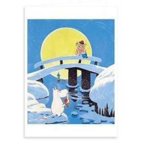 Moomin Postcard  Midwinter - .