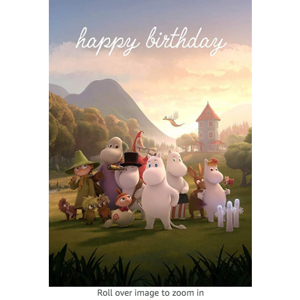 Birthday Card Moominvalley Residents