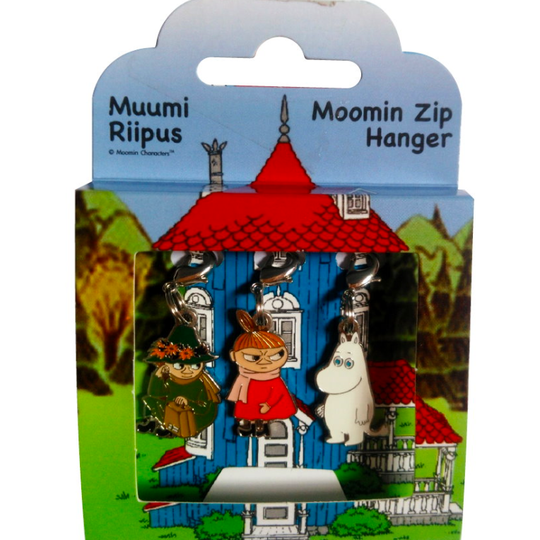Moomin Zip Hangers 3 pcs - .