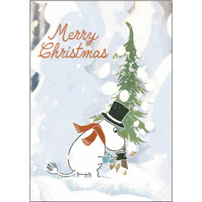 Moomin Christmas Card Moominpappa - .