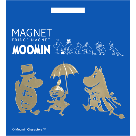 Fridge Magnets Moominpappa, Moominmamma and Little My